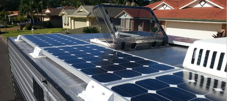 rv solar panel kit with battery